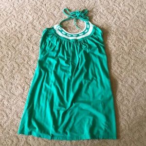 Women’s Beach Cover Up Dress with Tie Top